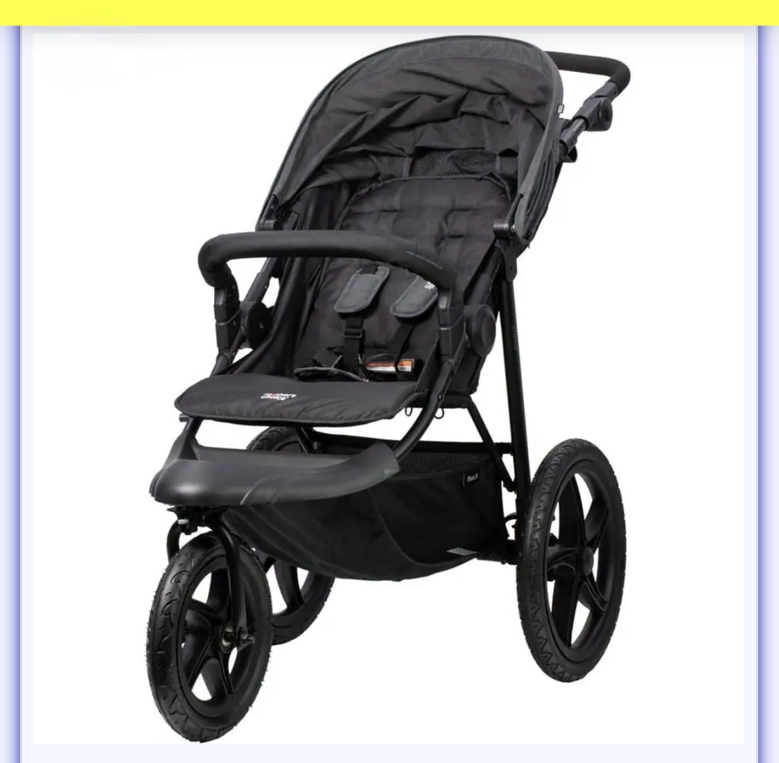 3 Wheel Jogging Pram